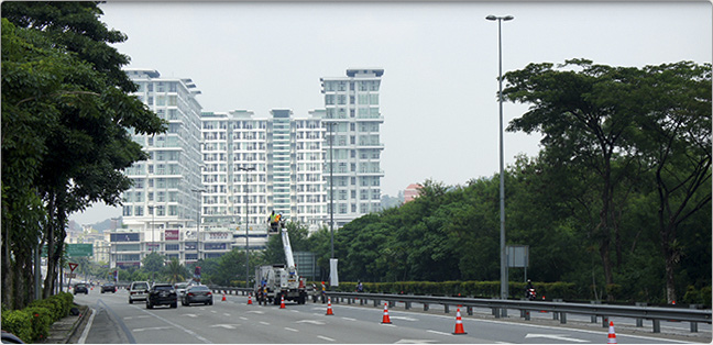 led street light; meta street light