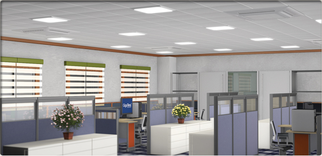led panel light