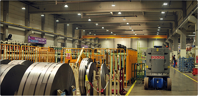 high bay lighting; sega high bay lights application