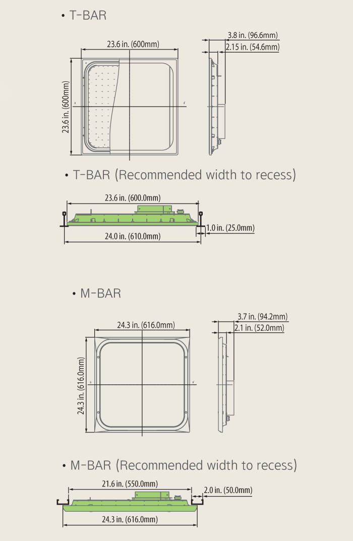 led panel light