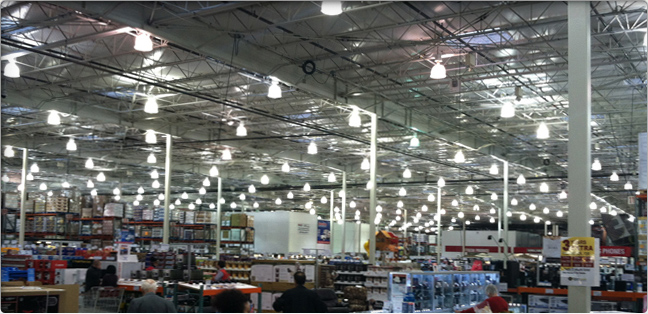 high bay lighting; acorn high bay application
